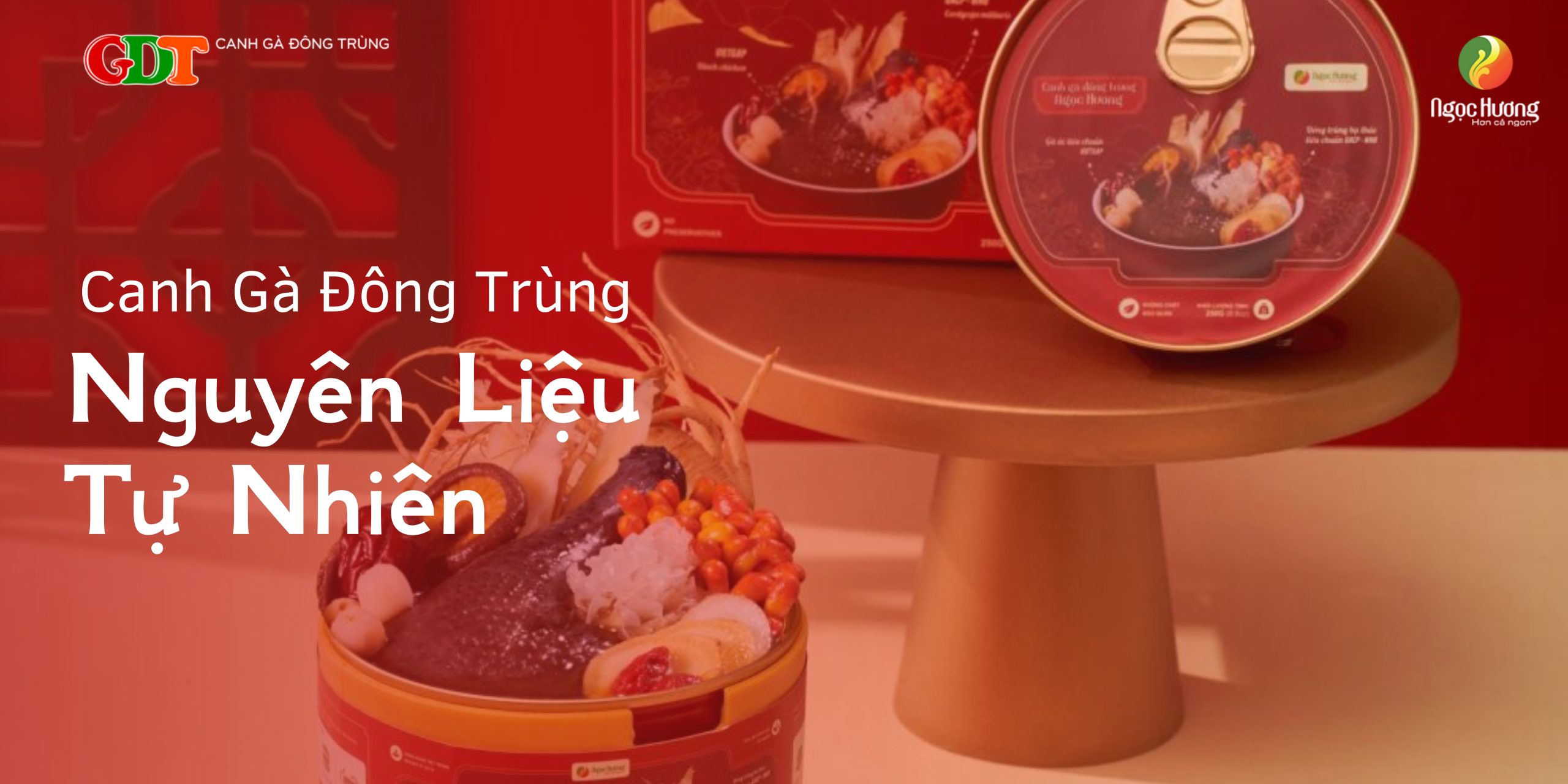 Nguyên Liệu Canh Gà Đông Trùng Bổ Dưỡng