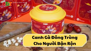 Canh Gà Đông Trùng Cho Người Bận Rộn